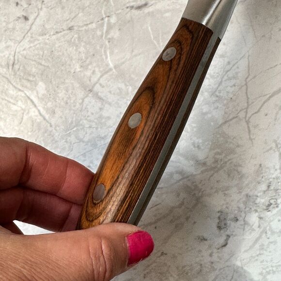 Messermeister Avanta 10” Scalloped Slicer Knife New - Picture 6 of 15